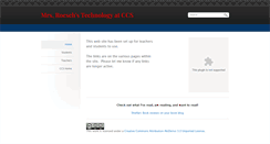 Desktop Screenshot of croesch.weebly.com