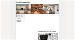 Desktop Screenshot of legalfilecabinet.weebly.com