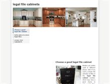 Tablet Screenshot of legalfilecabinet.weebly.com