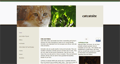 Desktop Screenshot of catcatsite.weebly.com