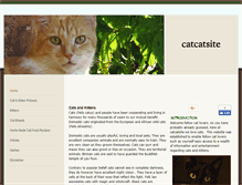 Tablet Screenshot of catcatsite.weebly.com