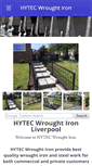 Mobile Screenshot of hytecwroughtiron.weebly.com