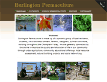 Tablet Screenshot of burlingtonpermaculture.weebly.com