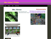 Tablet Screenshot of girouxgiveeast.weebly.com