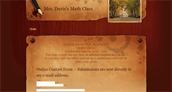 Desktop Screenshot of mrsdavisclass.weebly.com