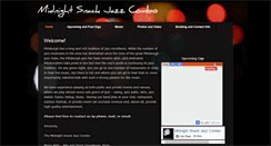 Desktop Screenshot of midnightsnackjazzcombo.weebly.com