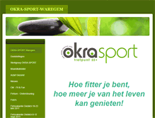 Tablet Screenshot of okra-sport-waregem.weebly.com