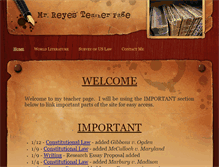 Tablet Screenshot of mr-reyes-belen.weebly.com