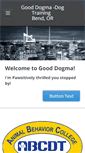 Mobile Screenshot of gooddogma.weebly.com