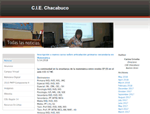 Tablet Screenshot of ciechacabuco.weebly.com