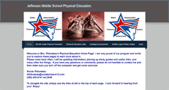 Desktop Screenshot of jmsphysicaleducation.weebly.com