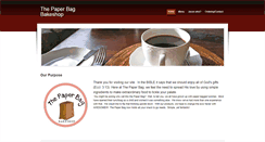 Desktop Screenshot of paperbagbakeshop.weebly.com
