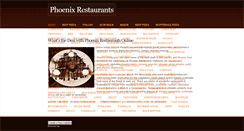 Desktop Screenshot of phoenixrestaurants.weebly.com