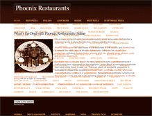 Tablet Screenshot of phoenixrestaurants.weebly.com