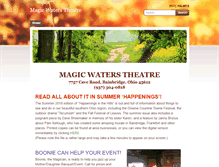 Tablet Screenshot of magicwaters.weebly.com