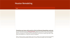 Desktop Screenshot of houstonremodeling.weebly.com