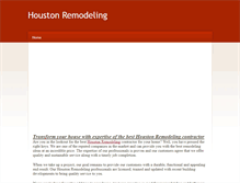 Tablet Screenshot of houstonremodeling.weebly.com