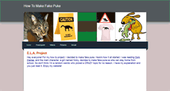 Desktop Screenshot of fakepuke.weebly.com