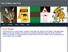 Tablet Screenshot of fakepuke.weebly.com