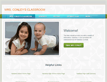 Tablet Screenshot of conleysclassroom.weebly.com