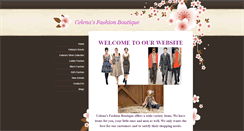 Desktop Screenshot of celenasfashionboutique.weebly.com