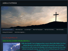 Tablet Screenshot of abba-father.weebly.com