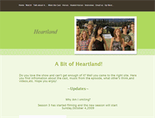 Tablet Screenshot of heartlandranch.weebly.com
