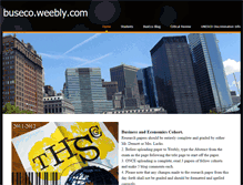 Tablet Screenshot of buseco.weebly.com