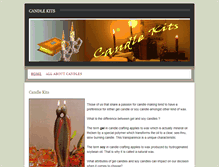 Tablet Screenshot of candlekits.weebly.com