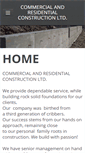 Mobile Screenshot of constructioncrcltd.weebly.com