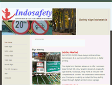Tablet Screenshot of indo-safetysign.weebly.com