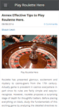 Mobile Screenshot of playroulettehereforfree.weebly.com