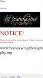 Mobile Screenshot of brandywinephoto.weebly.com