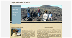 Desktop Screenshot of boyswhoclimb.weebly.com