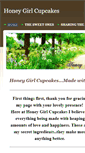 Mobile Screenshot of honeygirlcupcakes.weebly.com
