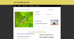 Desktop Screenshot of loscurrantesdeciclos.weebly.com