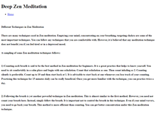 Tablet Screenshot of deep-zen.weebly.com