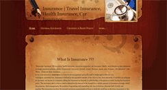 Desktop Screenshot of insurance-india.weebly.com
