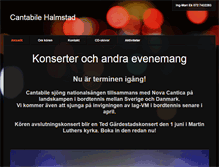 Tablet Screenshot of cantabilehalmstad.weebly.com