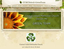 Tablet Screenshot of cumcdetroit-greenteam.weebly.com