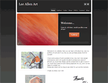 Tablet Screenshot of leeallenart.weebly.com