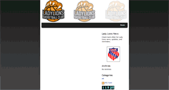 Desktop Screenshot of ladylionsbasketball.weebly.com