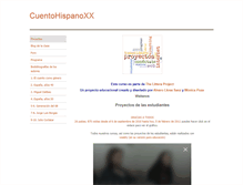 Tablet Screenshot of cuentohispano.weebly.com