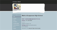 Desktop Screenshot of ericksonmath.weebly.com