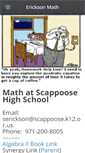 Mobile Screenshot of ericksonmath.weebly.com