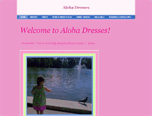 Tablet Screenshot of alohadresses.weebly.com