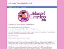 Tablet Screenshot of buffaloelectrolysis.weebly.com