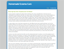 Tablet Screenshot of homemadeeczemacure.weebly.com