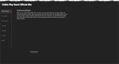 Desktop Screenshot of childsplayband.weebly.com