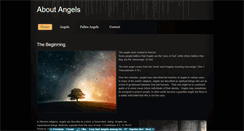 Desktop Screenshot of aboutangels.weebly.com
